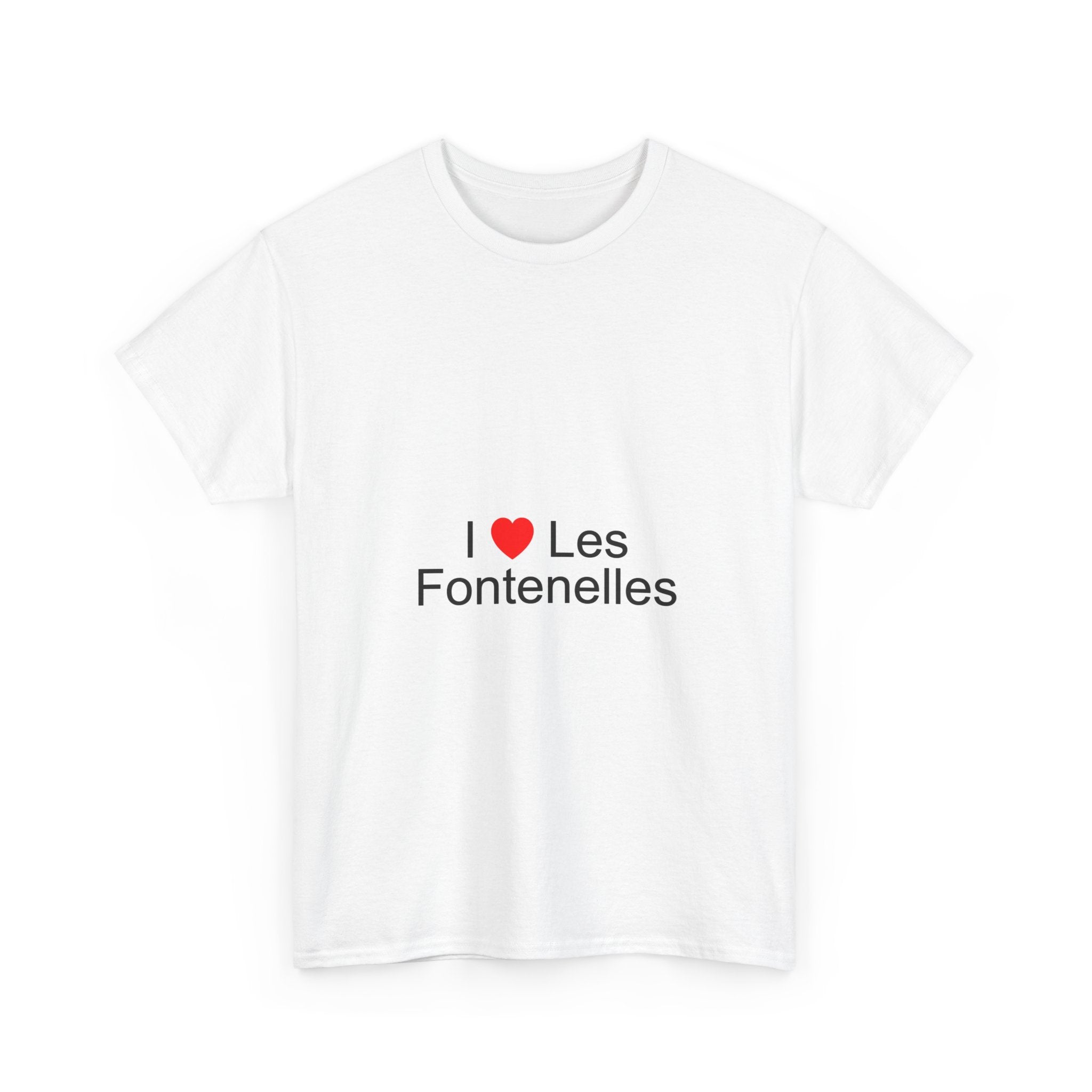 T-shirt I love les fontenelles