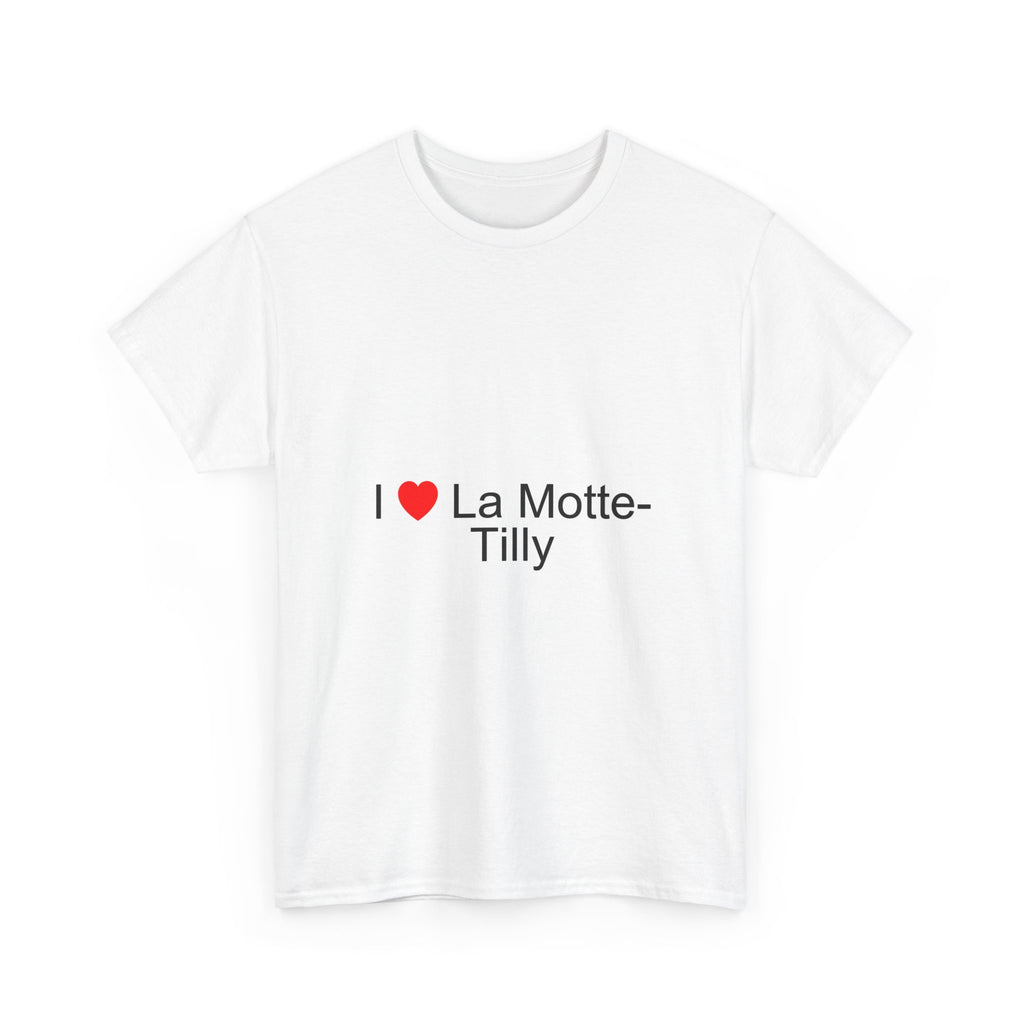 T-shirt I love la motte-tilly