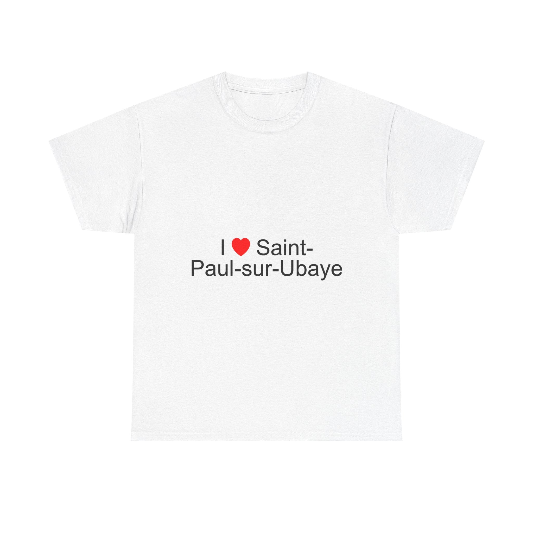 T-shirt I love saint-paul-sur-ubaye