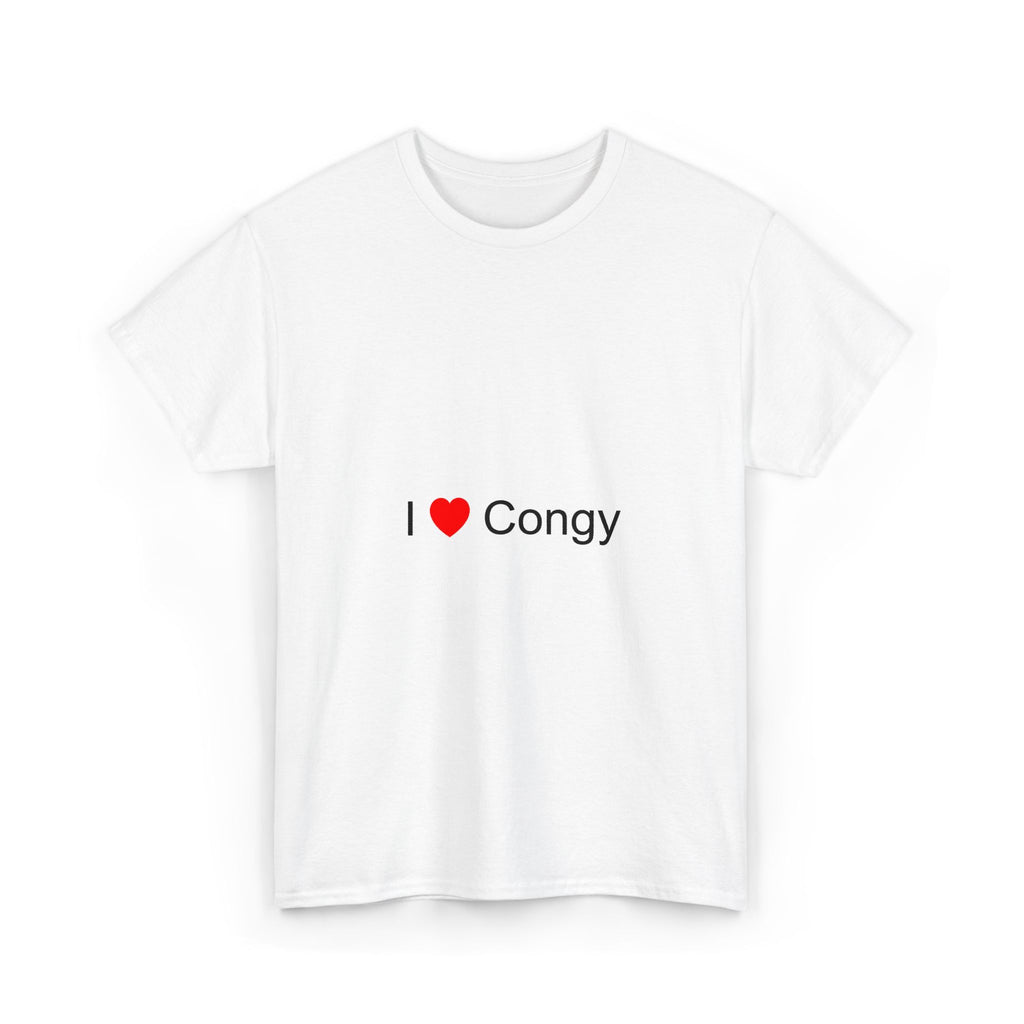 T-shirt I love congy