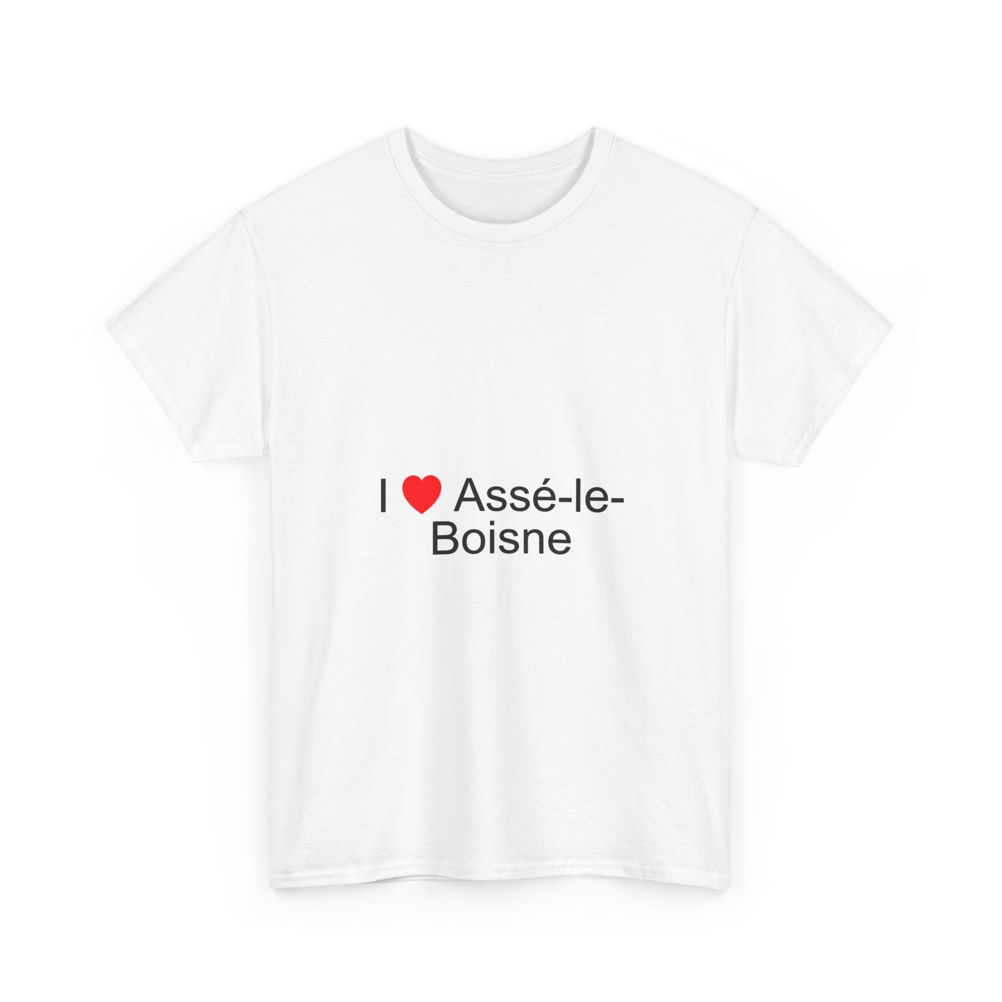 T-shirt I love assé-le-boisne