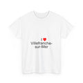T-shirt I love villefranche-sur-mer