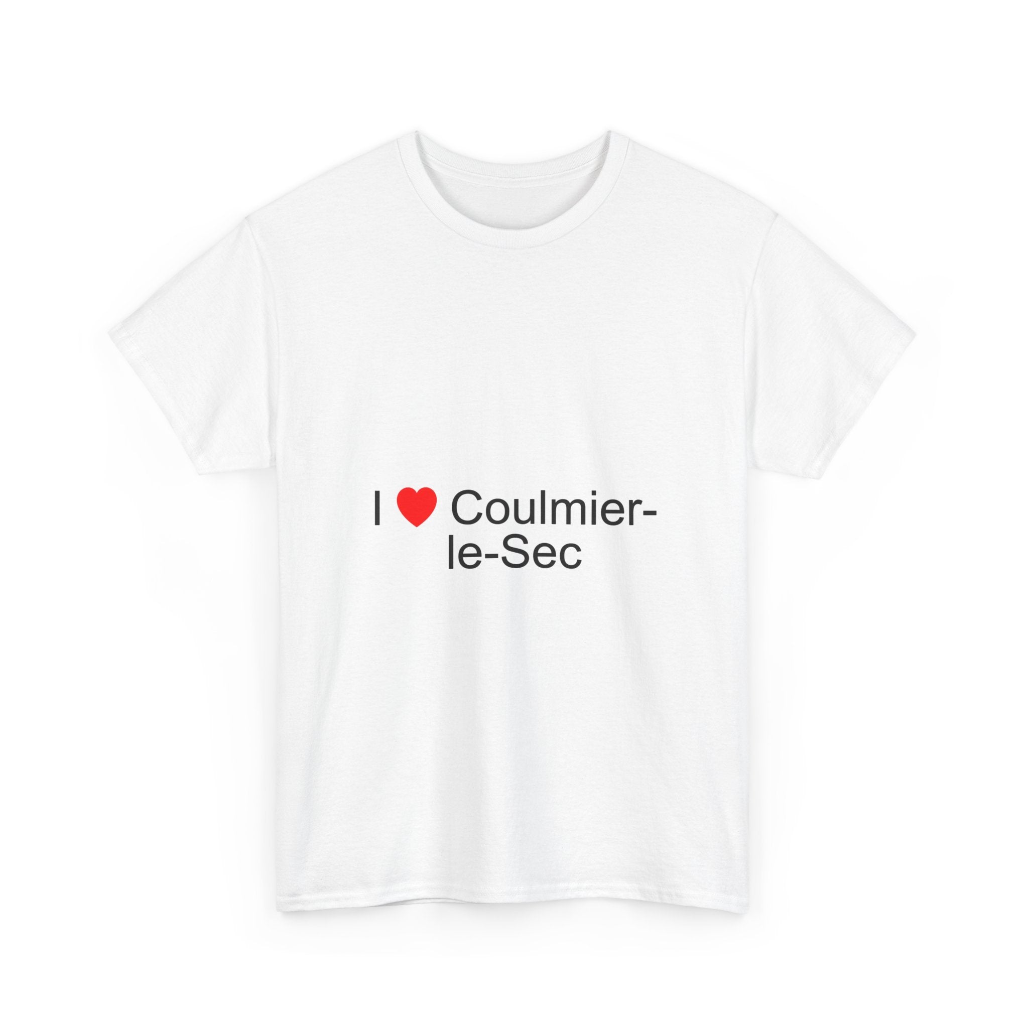 T-shirt I love coulmier-le-sec
