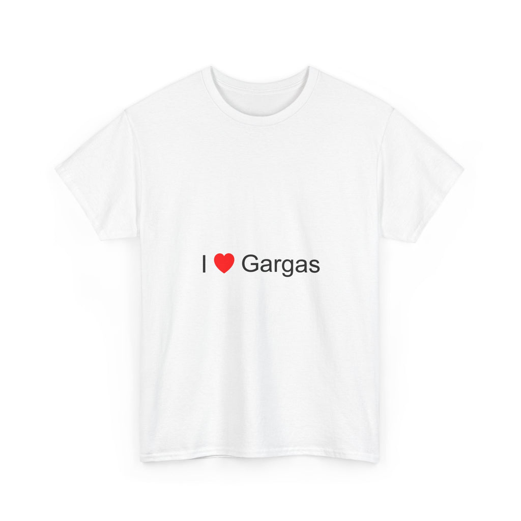 T-shirt I love gargas