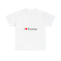 T-shirt I love écurcey