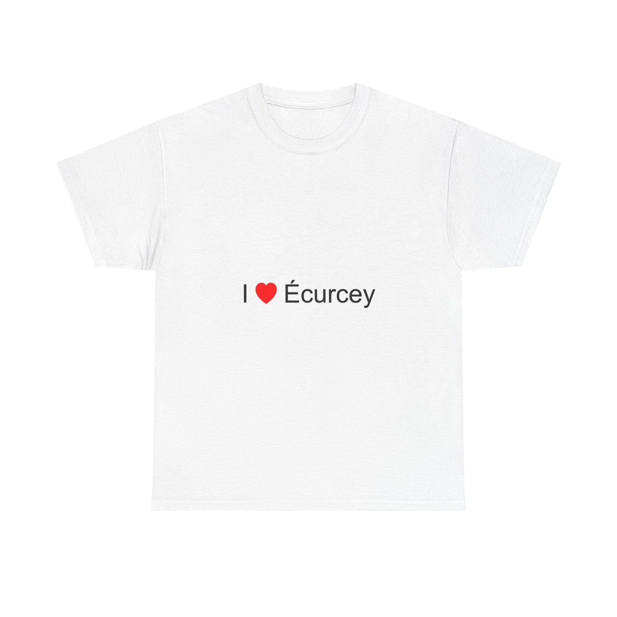 T-shirt I love écurcey