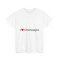 T-shirt I love Champagne (07)