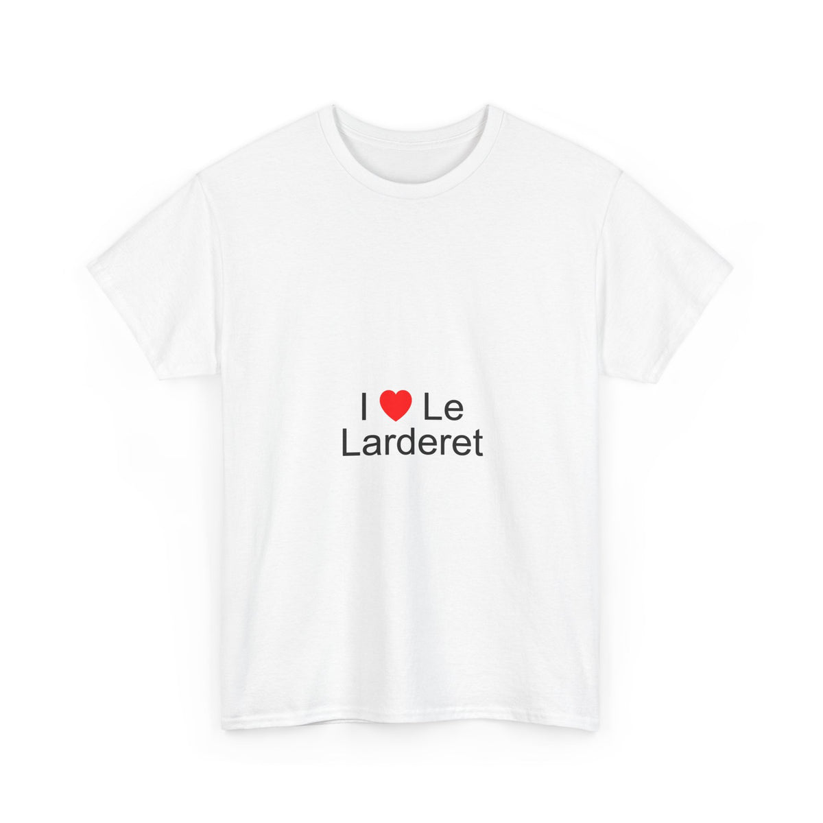T-shirt I love le larderet