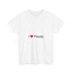 T-shirt I love Paudy