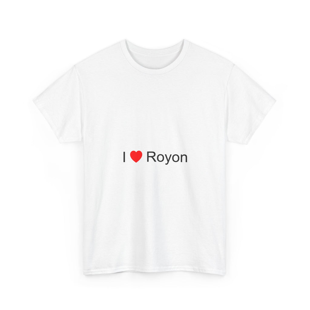 T-shirt I love royon