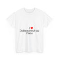T-shirt I love châteauneuf-du-faou