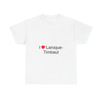 T-shirt I love Laroque-Timbaut
