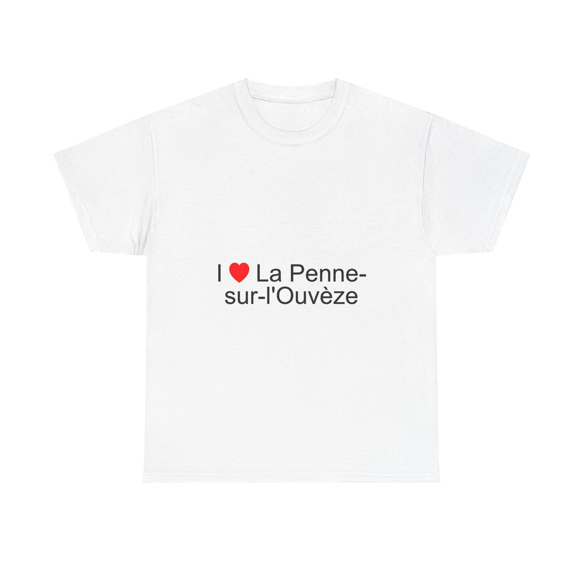 T-shirt I love la penne-sur-l'ouvèze