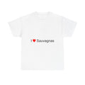 T-shirt I love sauvagnas