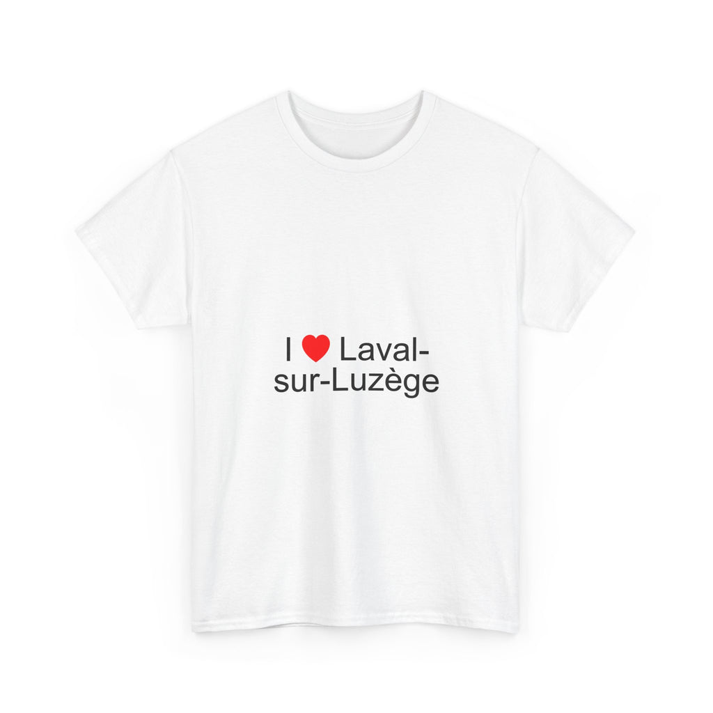 T-shirt I love laval-sur-luzège