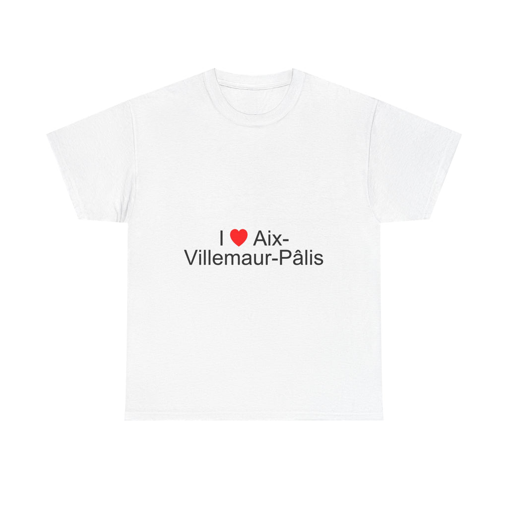 T-shirt I love aix-villemaur-pâlis