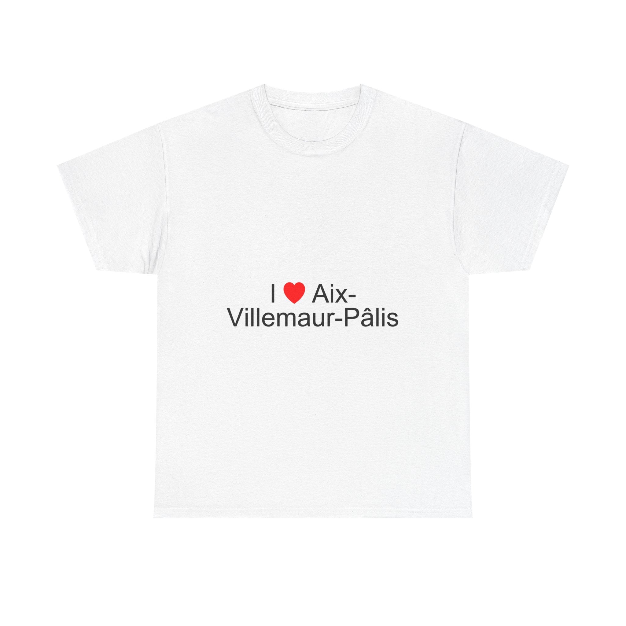 T-shirt I love aix-villemaur-pâlis