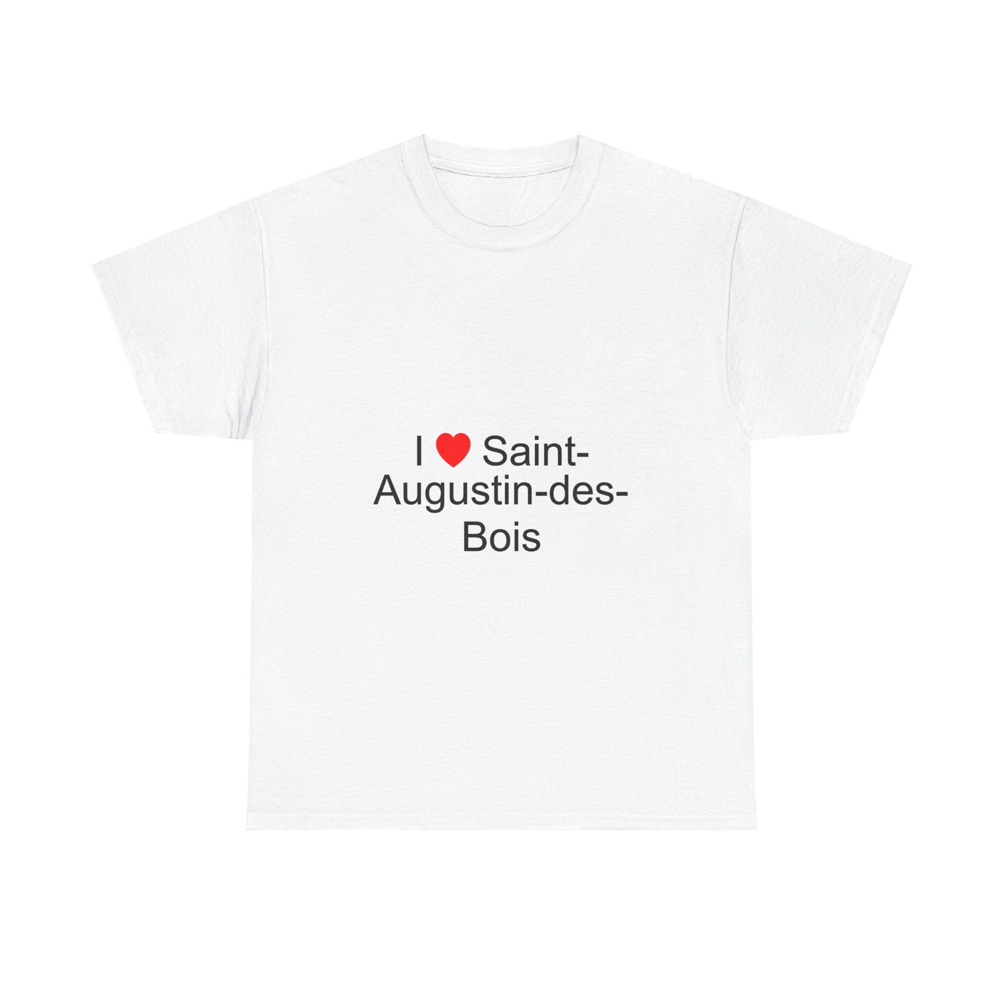 T-shirt I love saint-augustin-des-bois