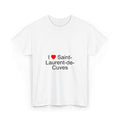 T-shirt I love saint-laurent-de-cuves