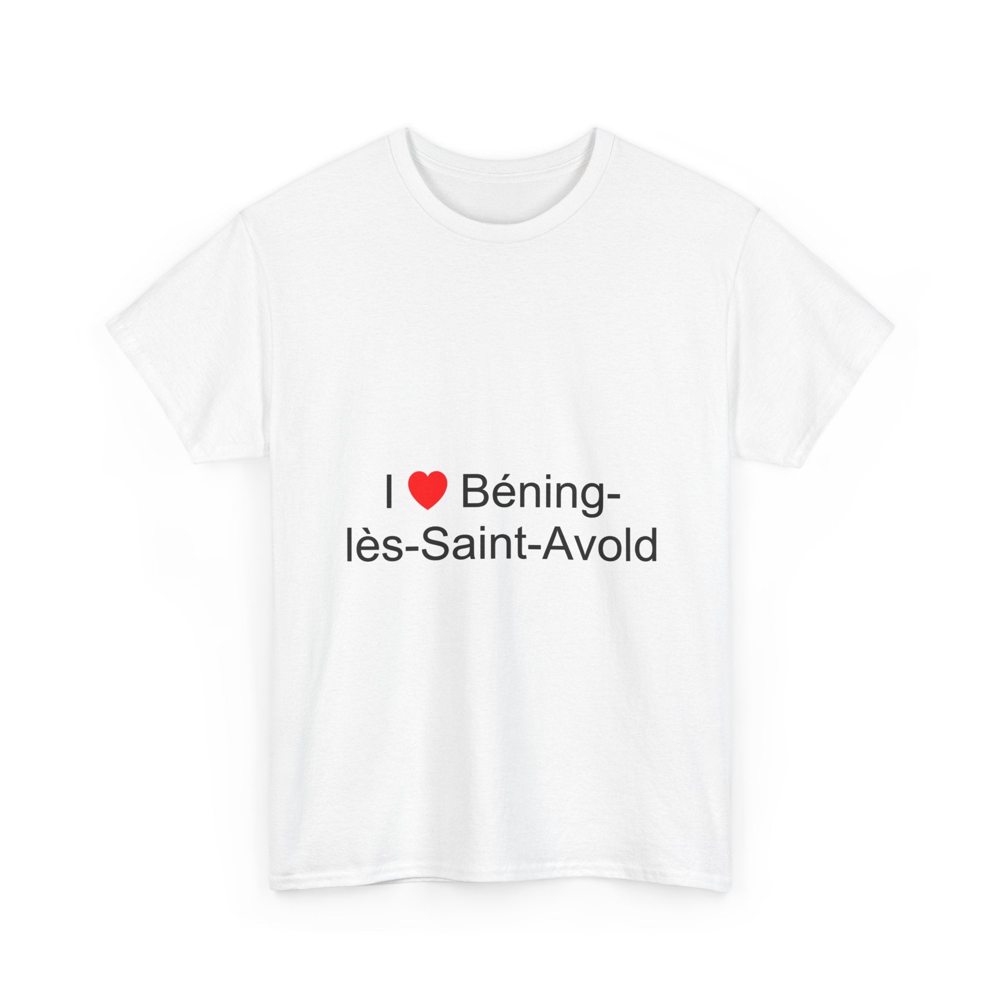 T-shirt I love béning-lès-saint-avold