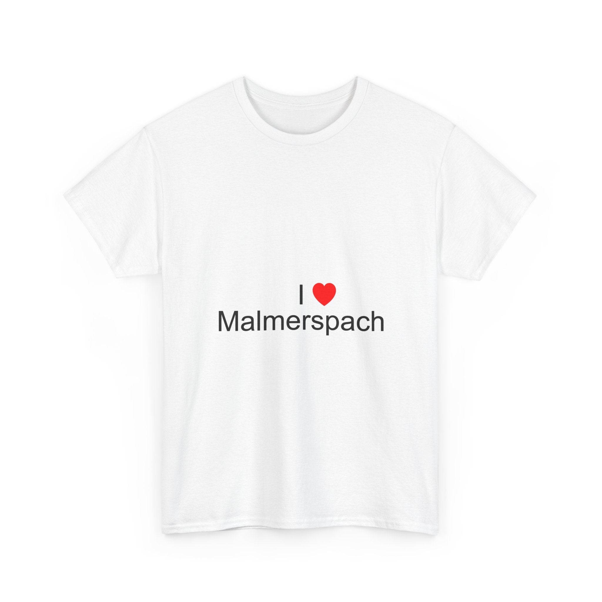 T-shirt I love malmerspach