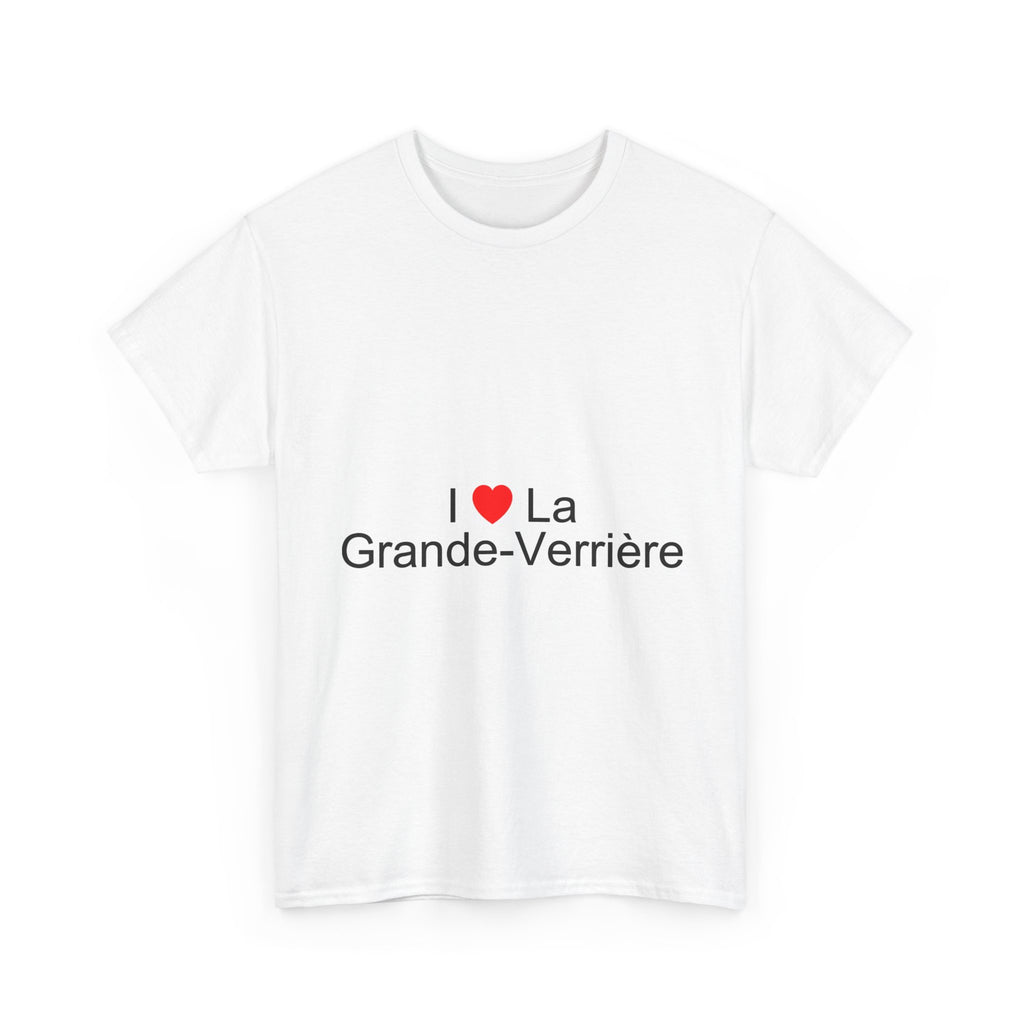 T-shirt I love la grande-verrière