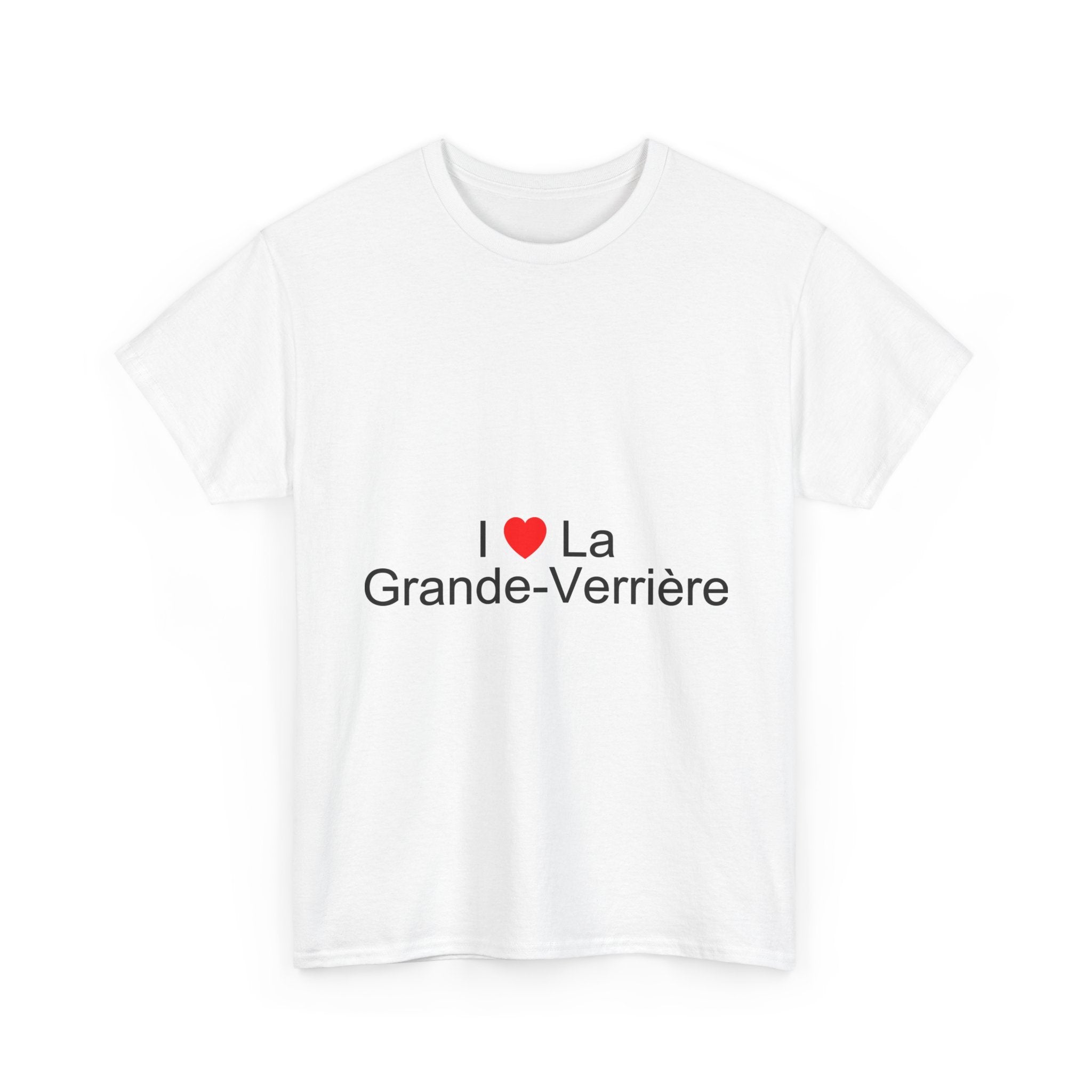T-shirt I love la grande-verrière