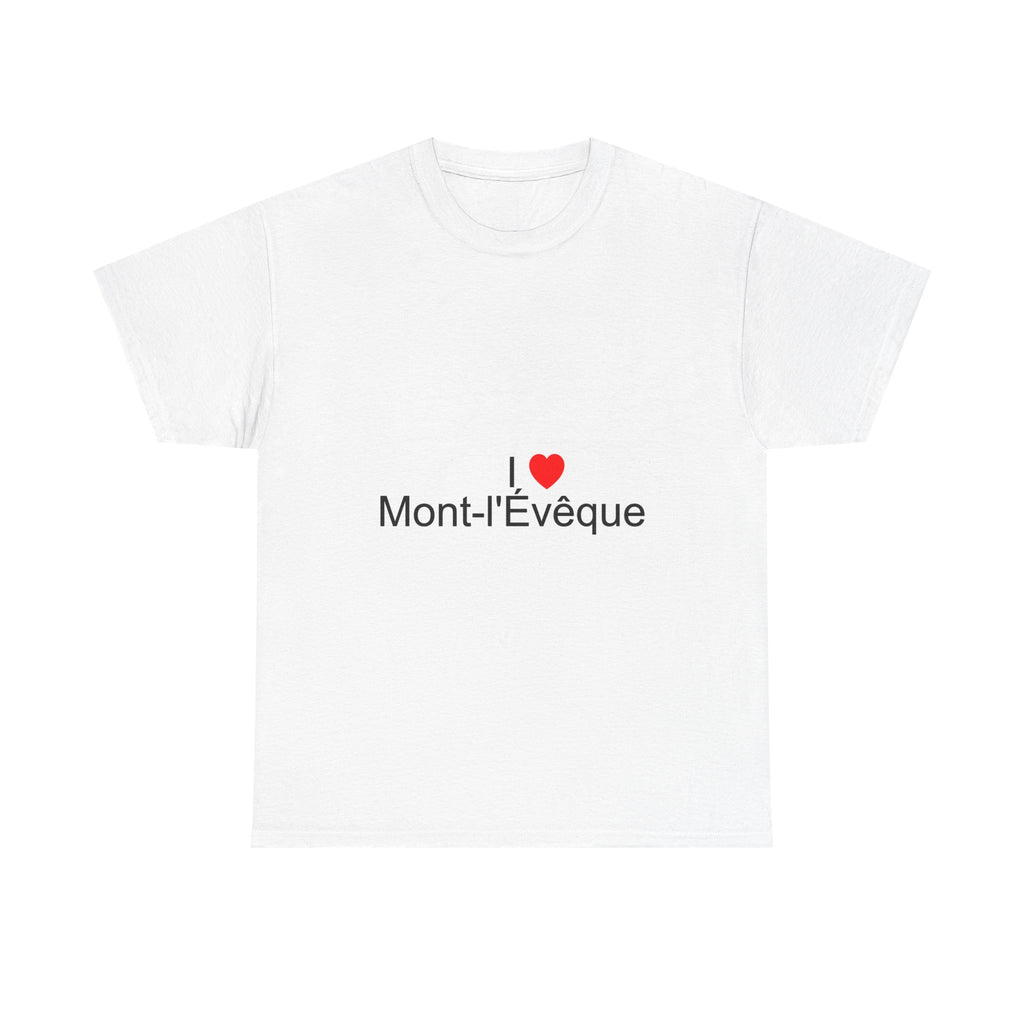 T-shirt I love mont-l'évêque
