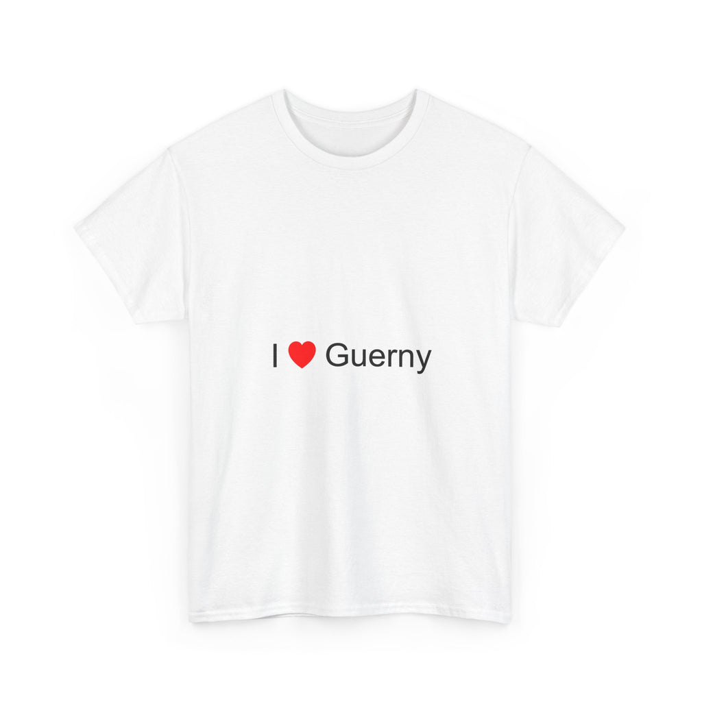 T-shirt I love guerny