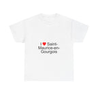 T-shirt I love Saint-Maurice-en-Gourgois