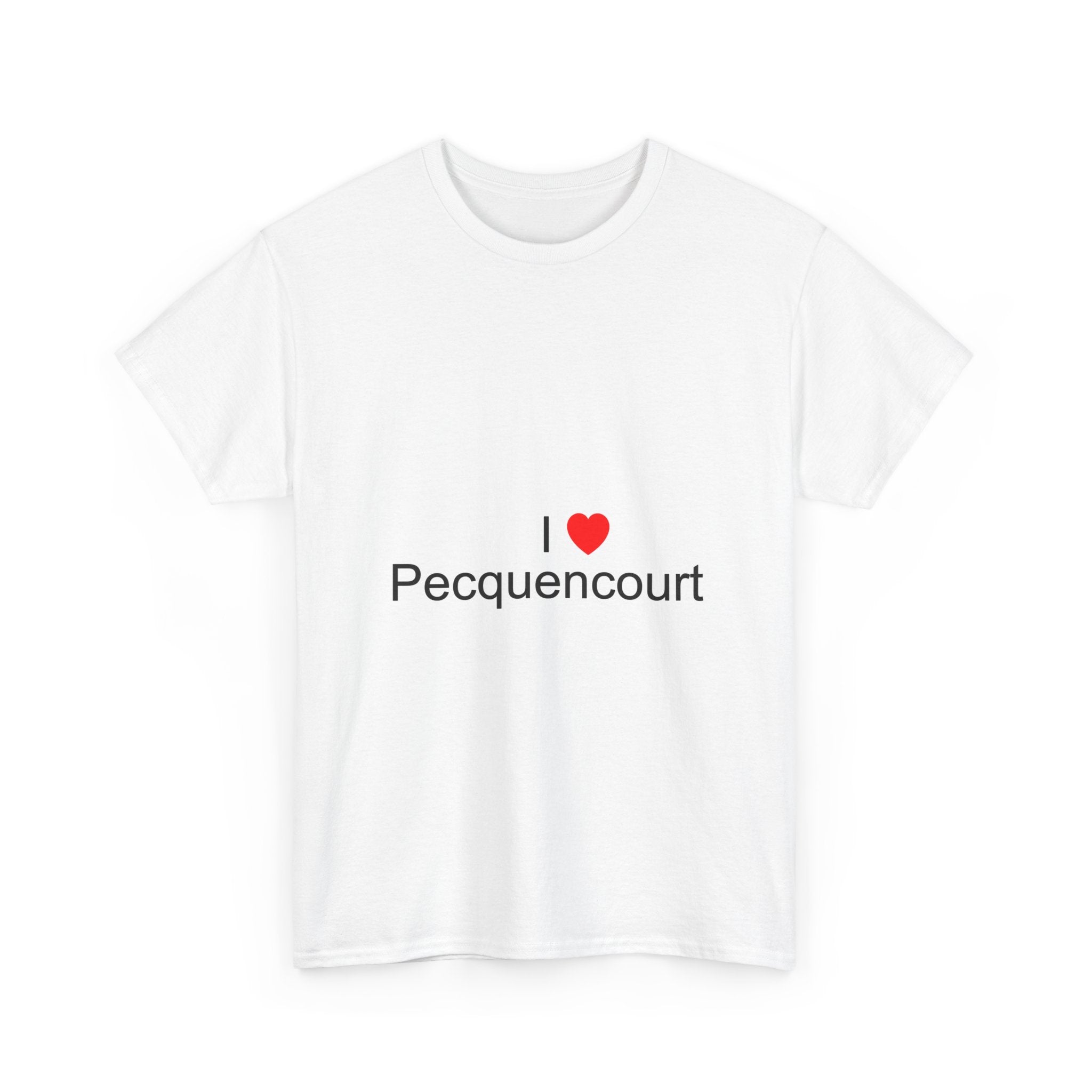 T-shirt I love pecquencourt
