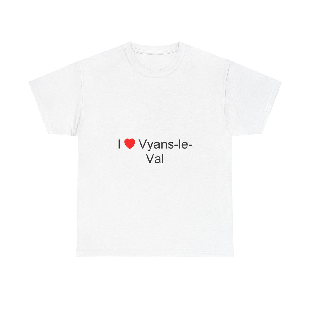 T-shirt I love vyans-le-val