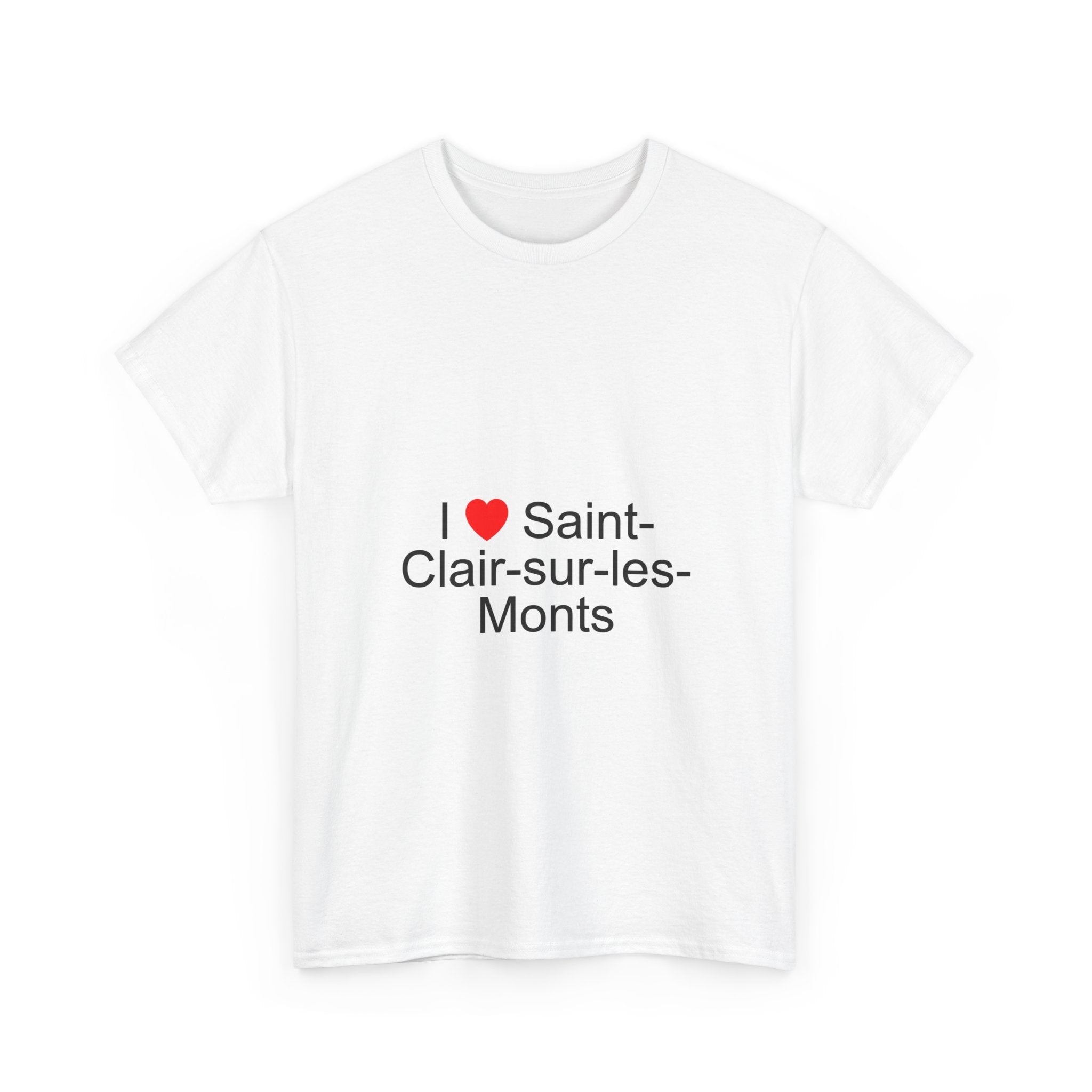 T-shirt I love saint-clair-sur-les-monts