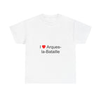 T-shirt I love Arques-la-Bataille