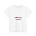 T-shirt I love méry-prémecy