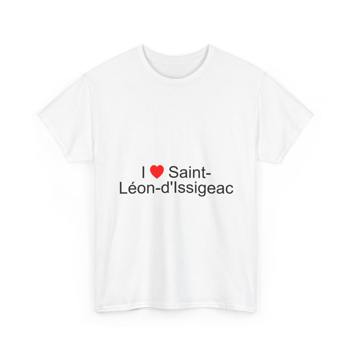 T-shirt I love saint-léon-d'issigeac