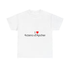 T-shirt I love Arzenc-d'Apcher