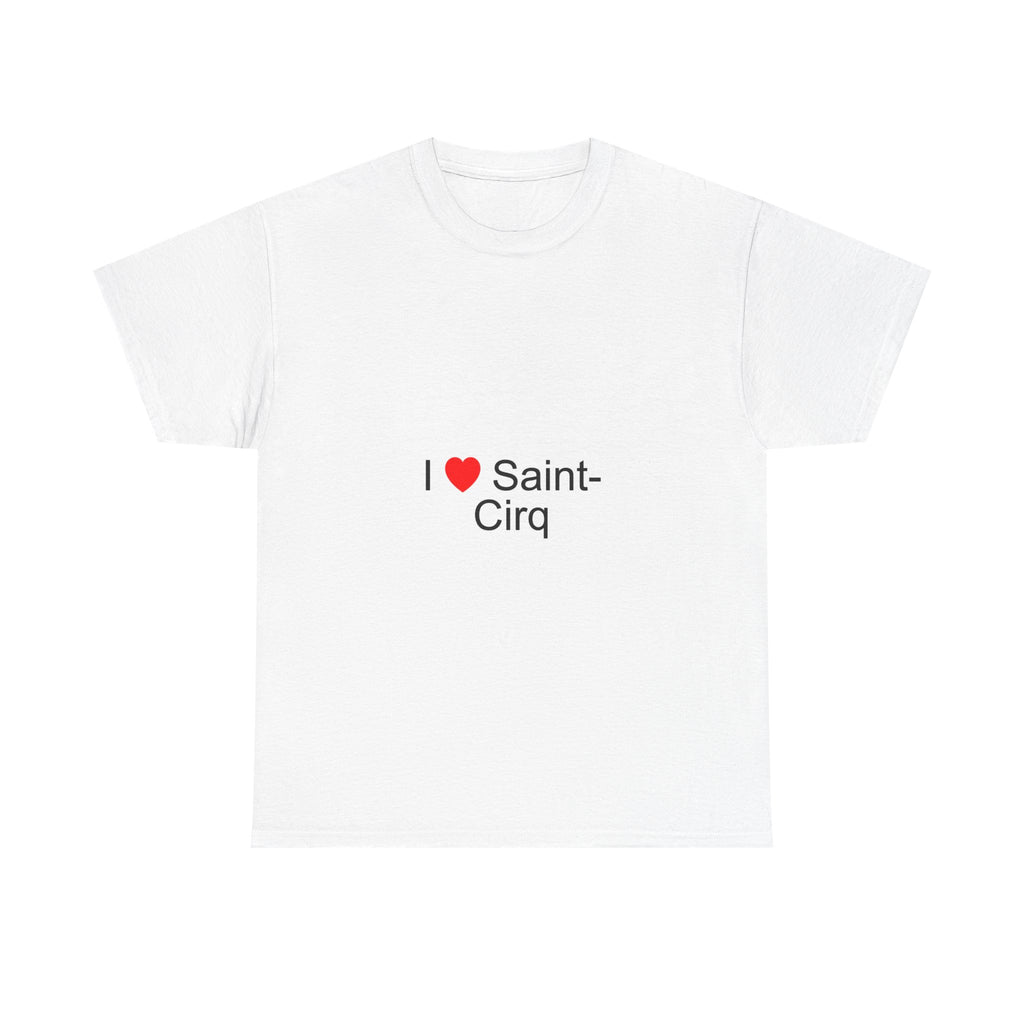 T-shirt I love saint-cirq