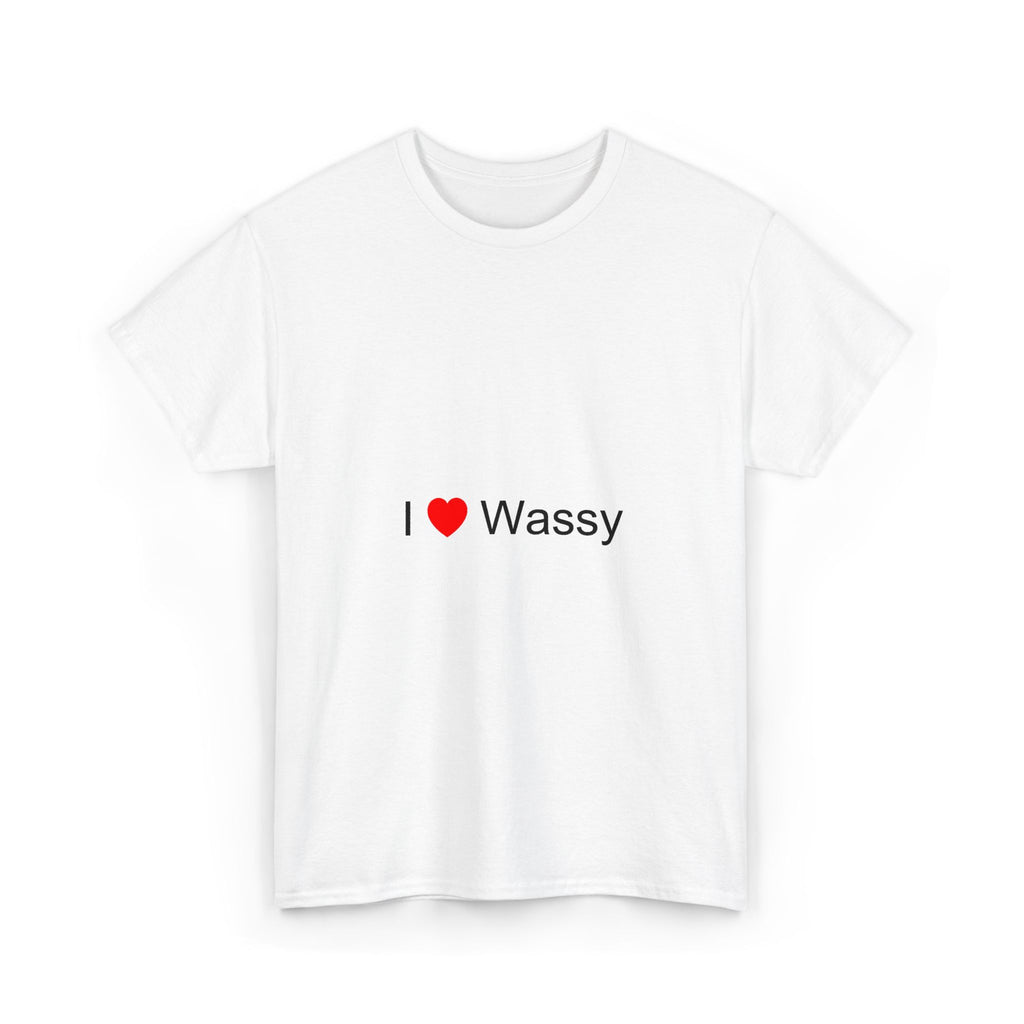 T-shirt I love wassy