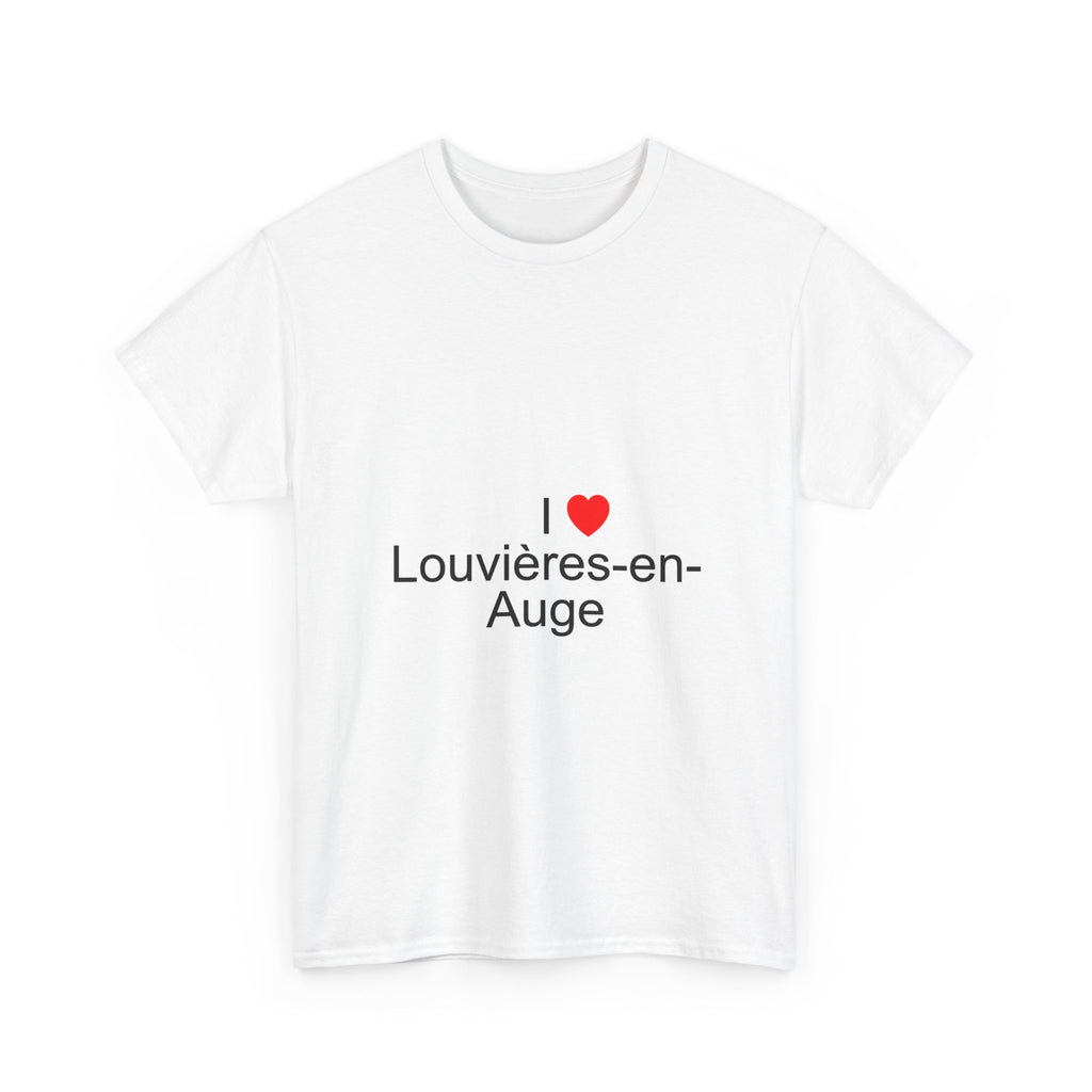 T-shirt I love louvières-en-auge