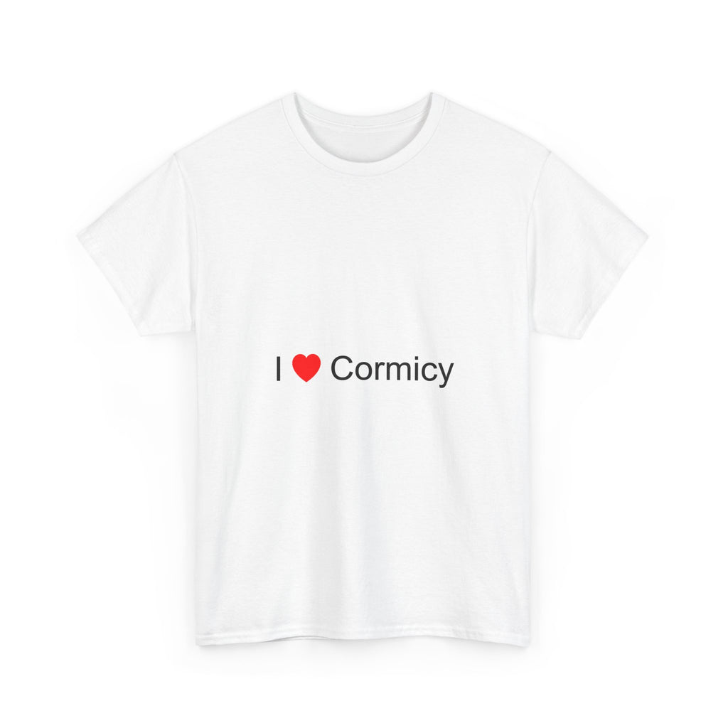 T-shirt I love cormicy