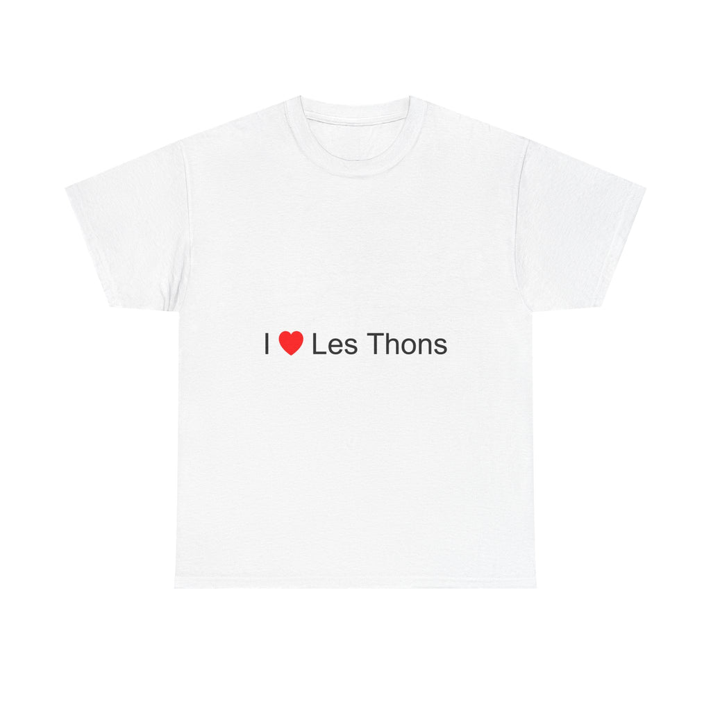 T-shirt I love les thons