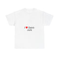 T-shirt I love saint-jure