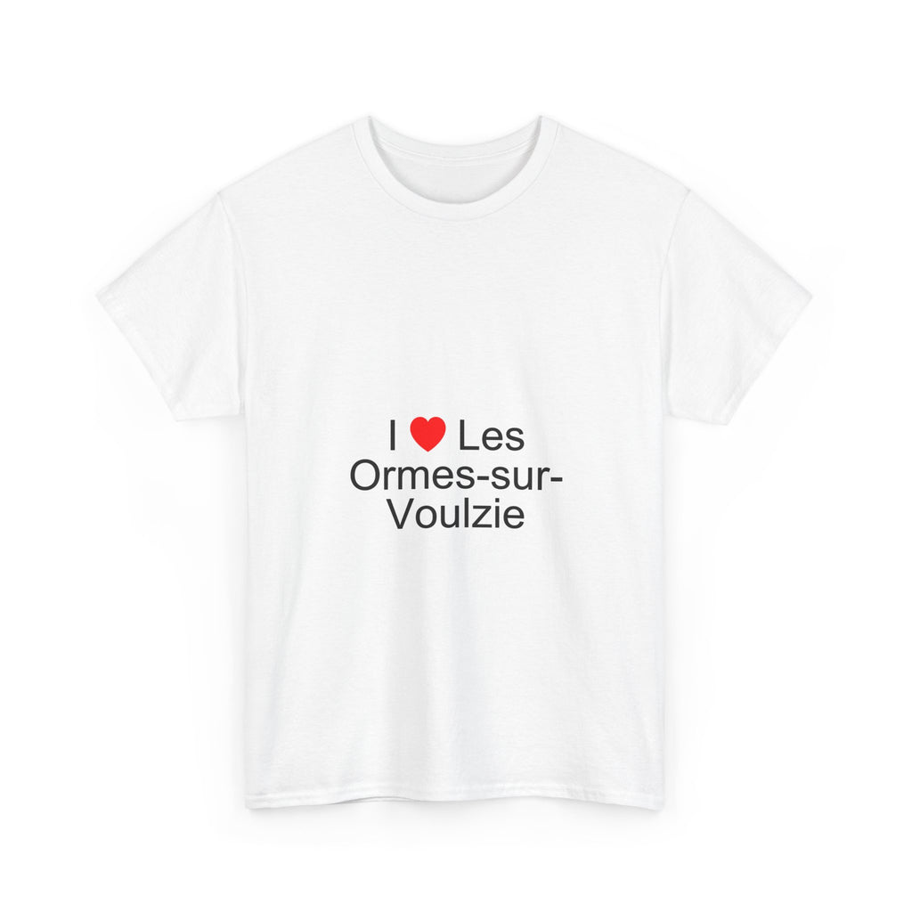 T-shirt I love les ormes-sur-voulzie