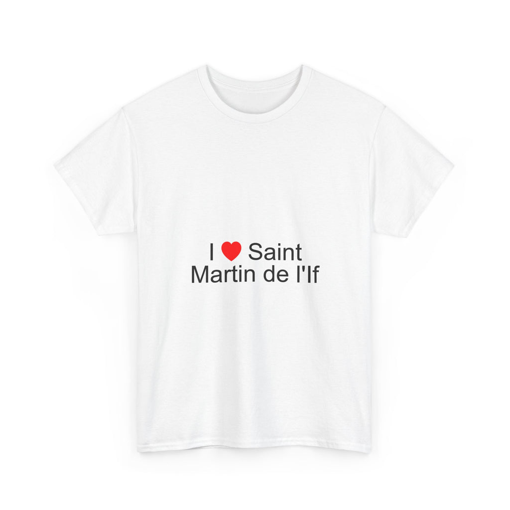 T-shirt I love saint martin de l'if