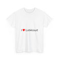 T-shirt I love lubécourt