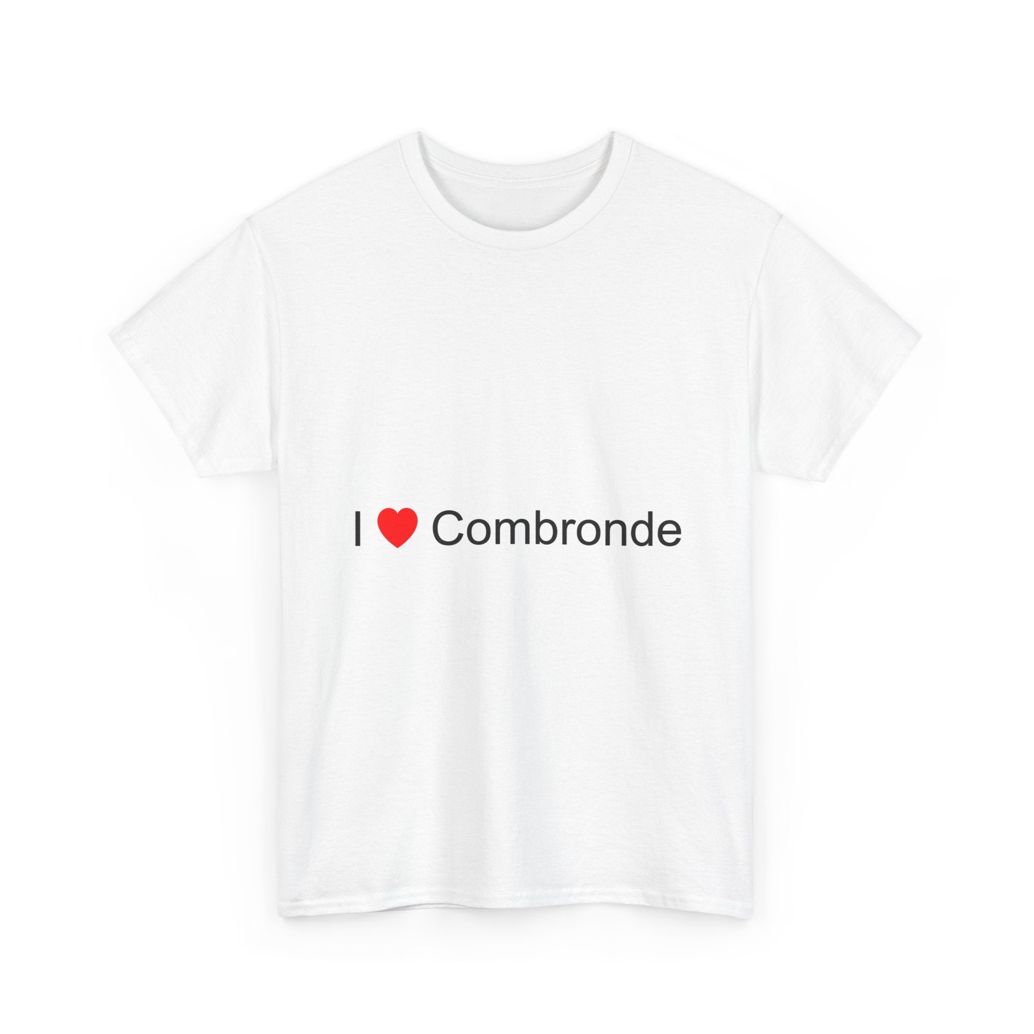 T-shirt I love combronde