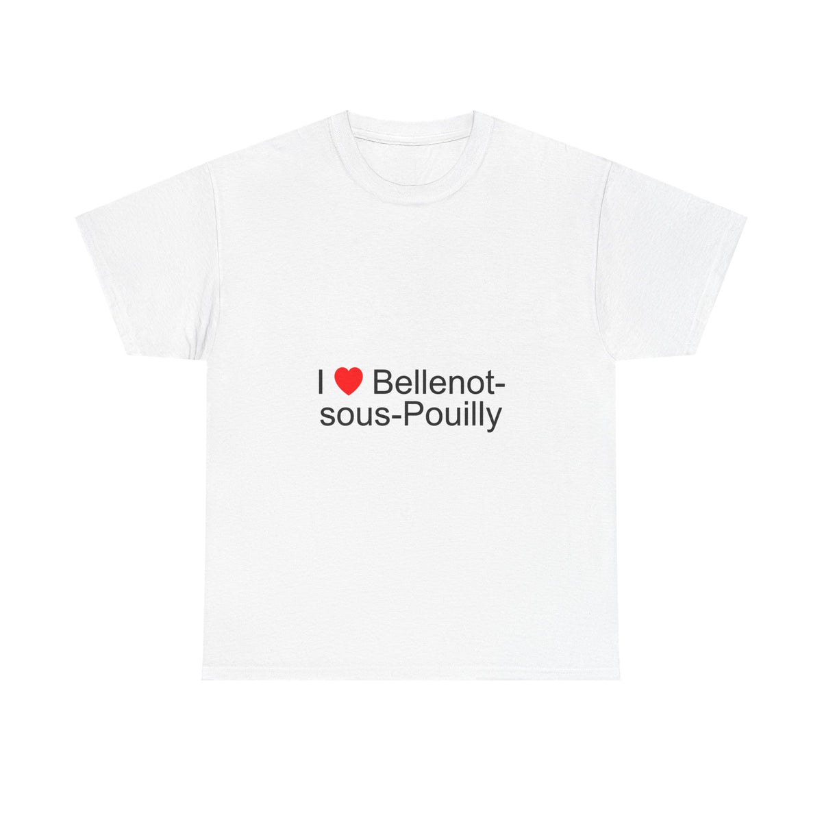 T-shirt I love bellenot-sous-pouilly