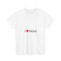 T-shirt I love moiré