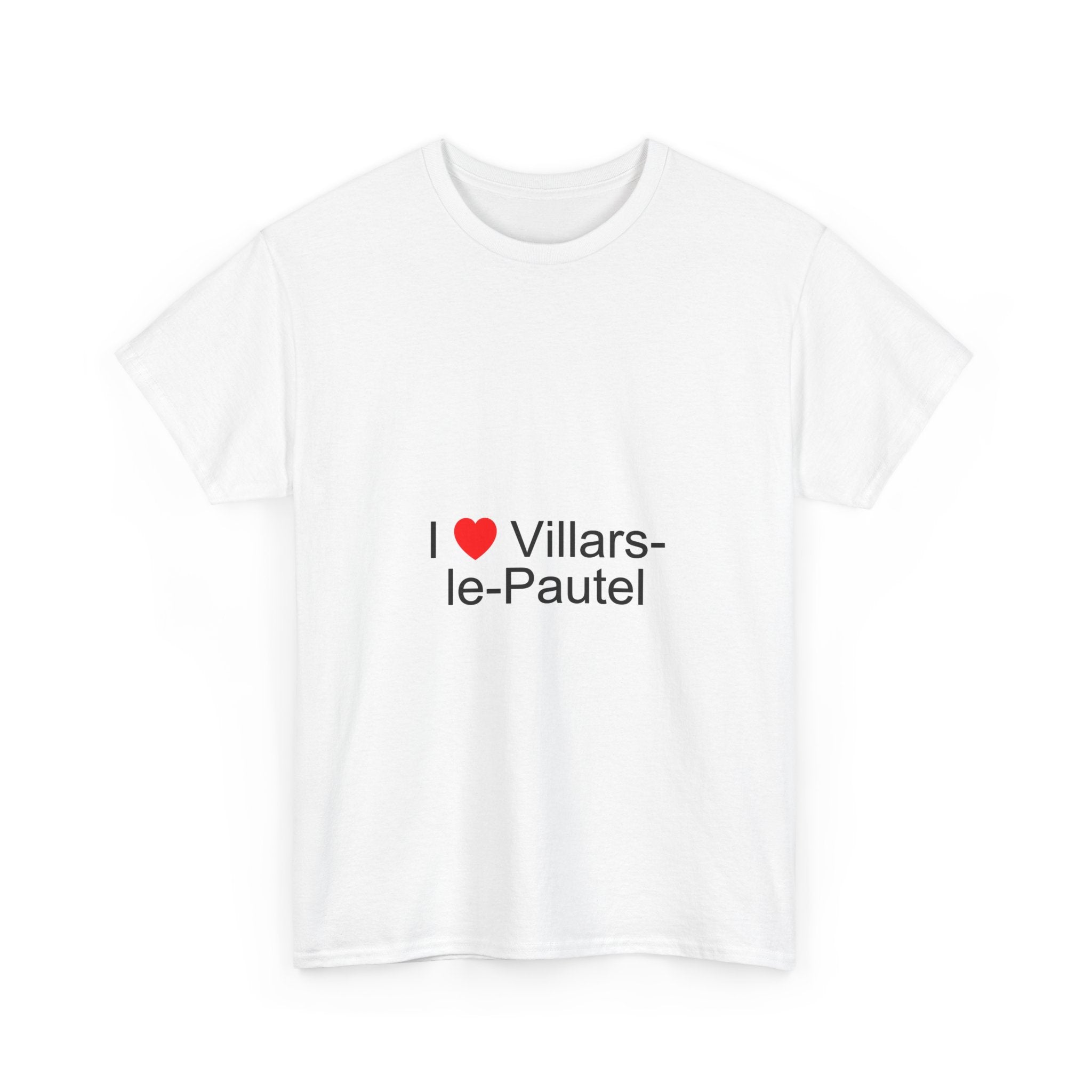 T-shirt I love villars-le-pautel